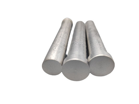 Non Magnetic Round Carbide Blanks Customized Metallic Silver Solid Carbide Rods