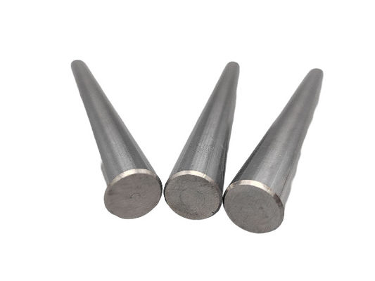 Metallic Silver Tungsten Carbide Rod Standard Size Customized Size