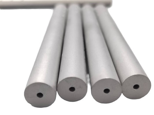 Tungsten Carbide Coolant Blanks Wear Resistant Carbide Drill Rod With Cooling Holes