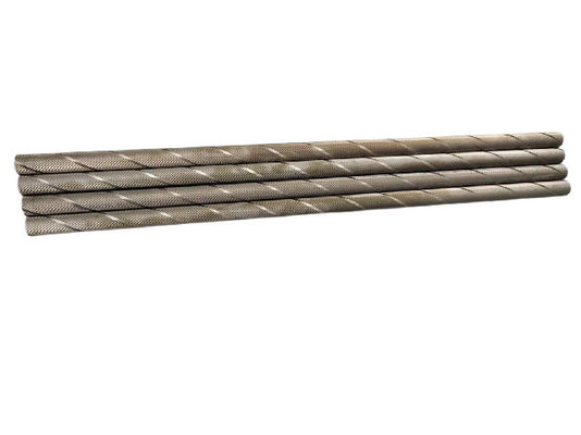Tungsten Carbide Spiral Rod Impact Resistant With 0.4μM Grain Size