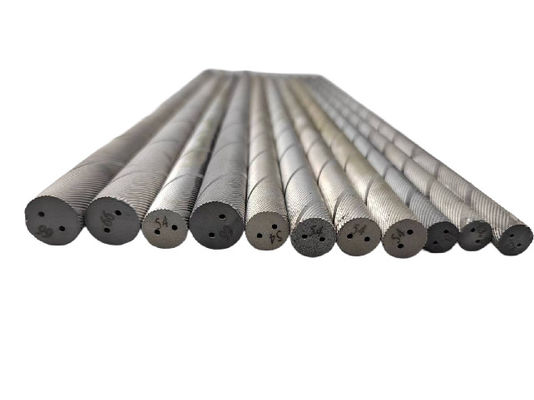 Wear Resistant Carbide Spiral Rod Customized Ground Tungsten Carbide Rod Blanks