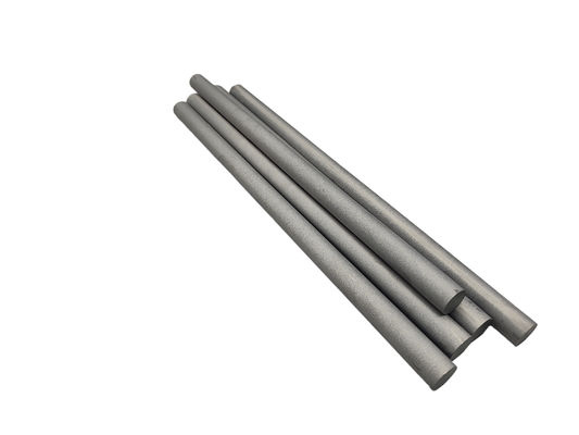 cutting solid tungsten carbide rods.