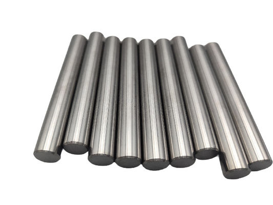 Metallic Silver Tungsten Carbide Rods with Impact-Resistant Solid Cemented Structure