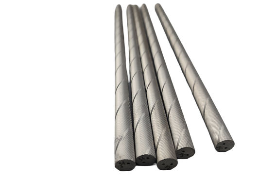 Customizable Length Ground Surface Finish Cemented Carbide Helical Rods for Precision Cutting